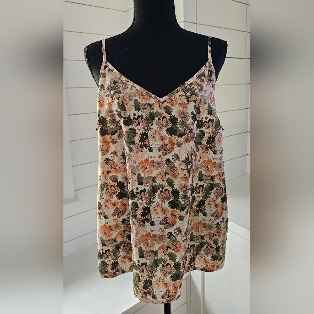 Floral Print Women's Top
